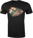 New Era Shirt - NFL Kansas City Chiefs schwarz / wood camo