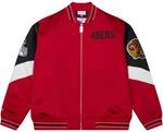M&N Heavyweight Satin Jacke NFL San Francisco 49ers