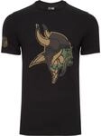 New Era Shirt - NFL Minnesota Vikings schwarz / camo