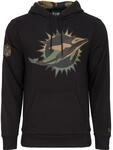 New Era Fleece Hoody - NFL Miami Dolphins schwarz camo