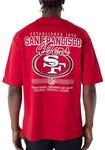 New Era NFL Shirt - BACKPRINT San Francisco 49ers rot