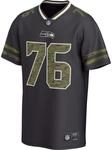 Seattle Seahawks NFL Supporters Jersey schwarz wood