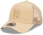 New Era A-Frame Trucker Cap - New York Yankees beige