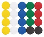 Facetterand-Magnet MAULpro &Oslash; 20 mm, 0,3 kg, 20 St.
