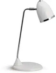 MAUL Tischleuchte MAULstarlet E27 LED 3.000 K Standfu&szlig; wei&szlig;