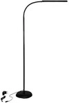 MAUL Standleuchte MAULpirro LED 3.000 K dimmbar Standfu&szlig; 126,3 cm schwarz