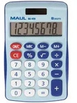 MAUL Tischrechner MJ 450 Solar Batterie 1-zeilig, 8 Ziffern hellblau