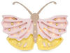 Lampe Schmetterling, gelb/rosa | Little Lights