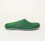 Magicfelt AP 701 | Damen Filz-Hausschuh | Farbe dark green | Pantoffel in Gr&ouml;&szlig;e 39