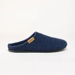 Gottstein Alpine Light | Damen Filz-Hausschuh | Farbe Ink Blue Mele | Pantoffel in