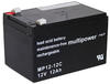 Multipower MP12-12C 12Ah AGM-Batterie