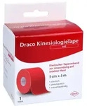 Draco Kinesiologietape 5 cmx5 m rot 1 St