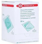 NOBA Nobatop 8 sterile Vliesstoffkompressen 4 - fach 50 x 2 St&uuml;ck - 5 x 5 cm 50X2 St