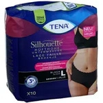 Tena Silhouette Plus L Black Inkontinenz Pants 10 St