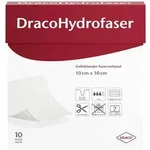 Dracohydrofaser 10x10 cm gelbildender Fa 10 St