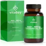 Vitabay NAD+ 1000 mg Trans-Resveratrol 600 mg liposomal - hochdosiert 90 St