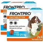 FRONTPRO HUND 68mg M >10-25 KG 2X3 St