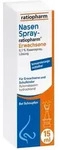 Nasenspray-ratiopharm Erwachsene - bei Schnupfen 15 ml