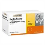 Fols&auml;ure Ratiopharm 5 mg Tabletten 100 St