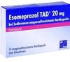 Esomeprazol TAD 20mg bei Sodbrennen Magensaftresistente Hartkapseln 14 Stück