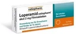Loperamid-ratiopharm&reg; akut 2 mg Filmtabletten 10 St