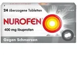 NUROFEN Ibuprofen &uuml;berzogene Tabletten 400mg 24 St