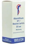 Absinthium D 1 Resina Laricis D 3 aa Mis 50 ml