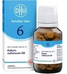 DHU Sch&uuml;&szlig;ler-Salz Nr. 6 Kalium sulfuricum D6 200 St