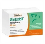 Ginkobil ratiopharm 80mg mit Ginkgo biloba 120 St