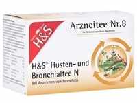 H&S Husten-und Bronchialtee N Filterbeutel 20x2.0 Gramm