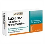 Laxans ratiopharm 10 mg Z&auml;pfchen 10 St