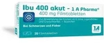 Ibu 400 akut - 1A Pharma&reg; 20 St