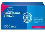 Paracetamol STADA 1000mg Z&auml;pfchen 10 St