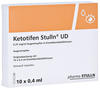 Ketotifen Stulln UD 0,25mg/ml Augentropfen Einzeldosispipetten 10x0.4 Milliliter