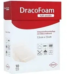 Dracofoam Haft Sensitiv Schaumst.Wund.7, 10 St