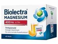 Biolectra Magnesium 400 mg ultra Trinkgranulat Orange 40 Stück