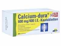 Calcium-dura Vit D3 600mg/400 I.E. Kautabletten 120 Stück