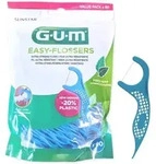 GUM EASY FLOSSERS Zahnseidesticks, gewachst, mint 90 St