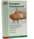 Curapor Wundverband Transparent 7x5cm steril 5 St