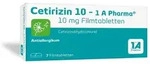 Cetirizin 10 - 1A PHARMA&reg; 7 St