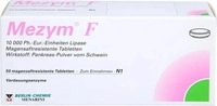 PZN-DE 06190421, Mezym F 50 St, Grundpreis: &euro; 0,19 / St&uuml;ck