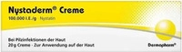 PZN-DE 03936593, Nystaderm Creme 20 g, Grundpreis: &euro; 196,- / kg