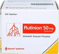 PZN-DE 00892659, Biomo Rutinion Tabletten 250 St, Grundpreis: &euro; 0,10 /...