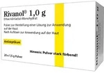 Rivanol 1,0 g Pulver 20 St