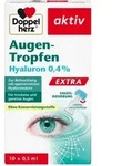 Doppelherz Augen-Tropfen Hyaluron 0,4% Extra 10X0,5 ml