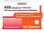 ASS-ratiopharm&reg; PROTECT 100 mg 100 St