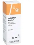 Ketotifen Stulln 0,25 Mg/ml Atr Lsg.unkonserviert 10 ml