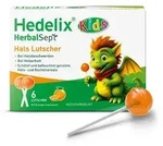 Hedelix Herbalsept Hals Lutscher Kids 6 St