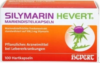 PZN-DE 19474338, Silymarin Hevert Mariendistelkapseln 100 St, Grundpreis: &euro; 0,26