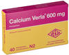 Calcium Verla 600mg Filmtabletten 40 Stück